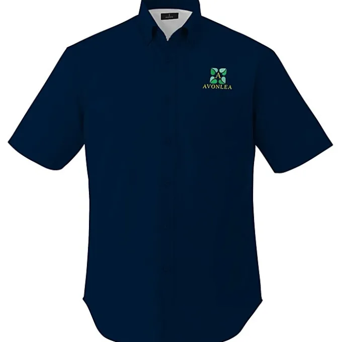 Willshire Twill Short Sleeve Dress Shirt - Men's - 24 hr
