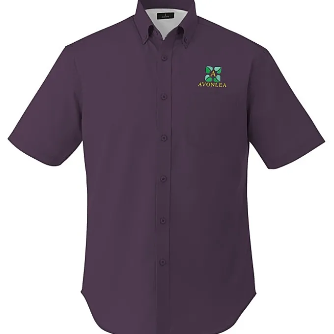 Willshire Twill Short Sleeve Dress Shirt - Men's - 24 hr