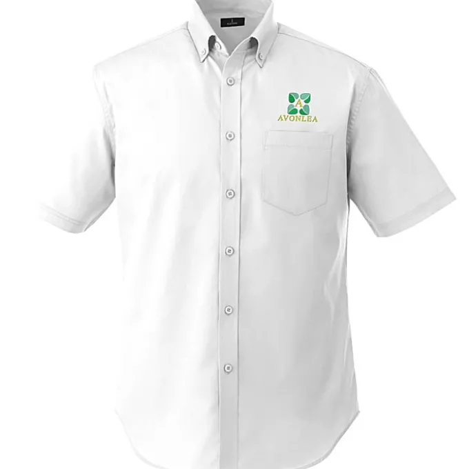 Willshire Twill Short Sleeve Dress Shirt - Men's - 24 hr