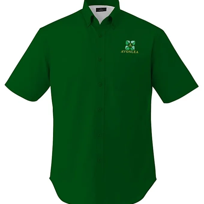Willshire Twill Short Sleeve Dress Shirt - Men's - 24 hr