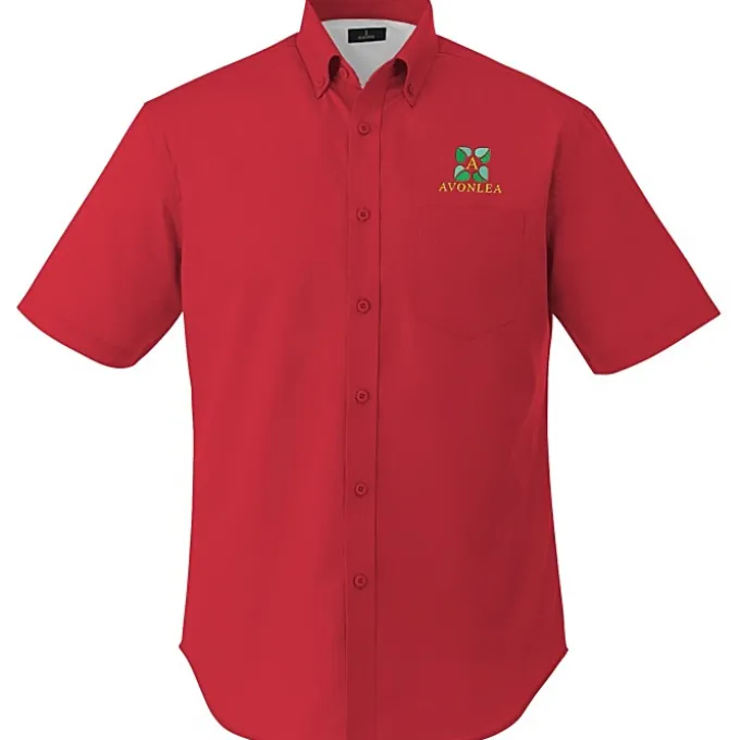 Willshire Twill Short Sleeve Dress Shirt - Men's - 24 hr