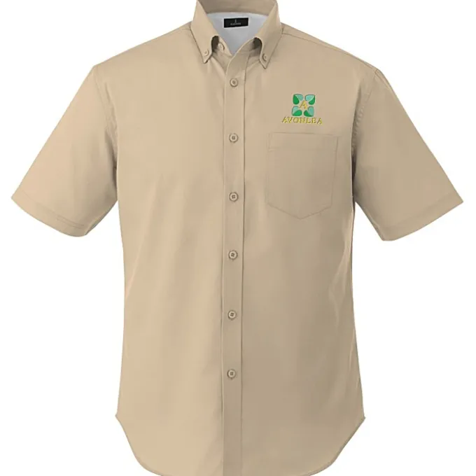 Willshire Twill Short Sleeve Dress Shirt - Men's - 24 hr