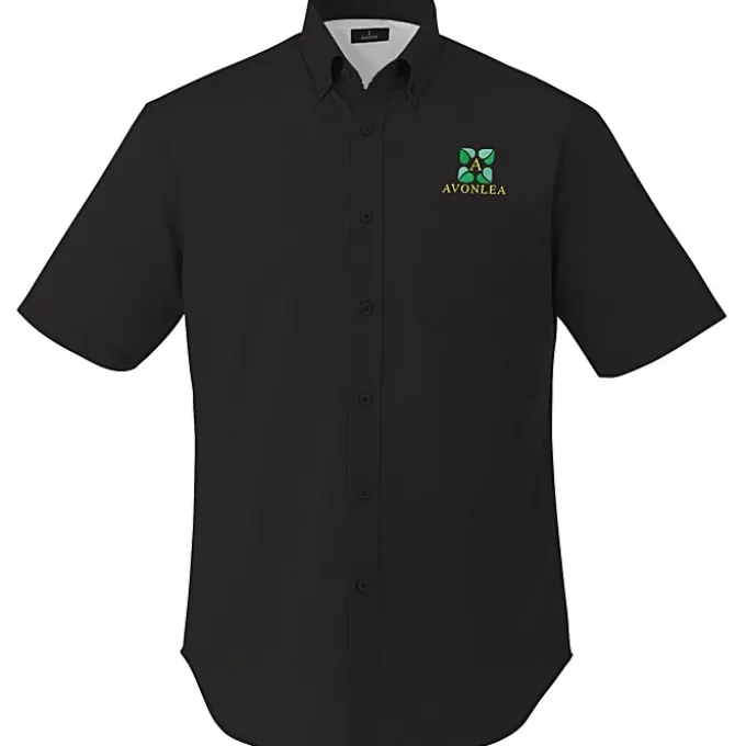 Willshire Twill Short Sleeve Dress Shirt - Men's - 24 hr