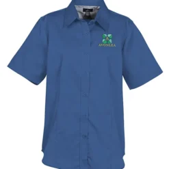 Willshire Twill Short Sleeve Dress Shirt - Ladies'- 24 hr