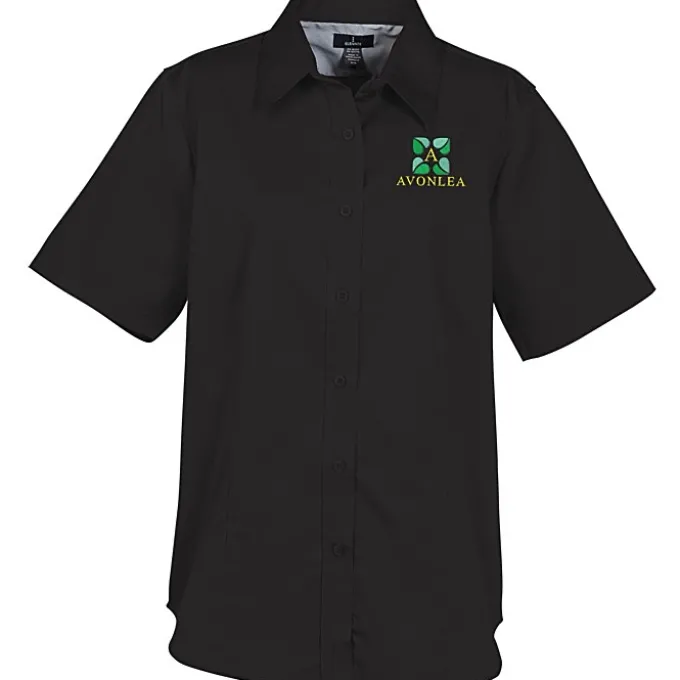 Willshire Twill Short Sleeve Dress Shirt - Ladies'- 24 hr
