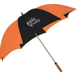 Windproof Golf Umbrella - 64-inch Arc