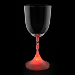Wine Glass with Light-Up Spiral Stem - 10 oz.