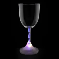 Wine Glass with Light-Up Spiral Stem - 10 oz. - 24 hr