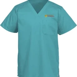 Wink Mechanical Stretch Chest Pocket V-Neck Top - Men's