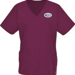 Wink Mechanical Stretch Mock Wrap Top - Ladies'