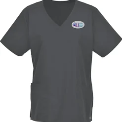 Wink Mechanical Stretch Mock Wrap Top - Ladies'