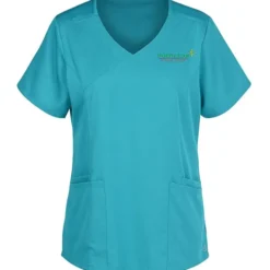 Wink Pro Flex Mock Wrap Top - Ladies'