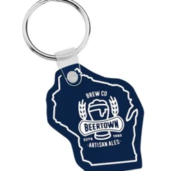 Wisconsin Soft Keychain - Opaque