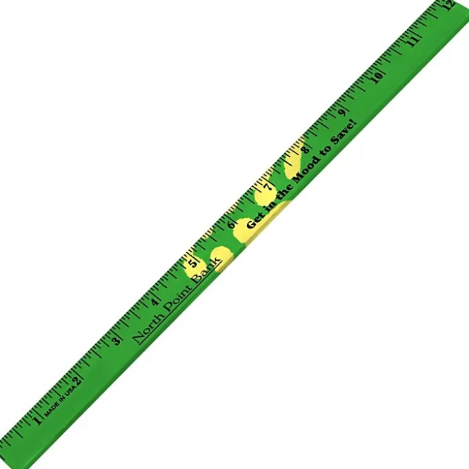 Wooden Mood Ruler - 12 inches - 24 hr