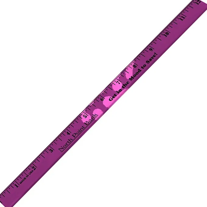 Wooden Mood Ruler - 12 inches - 24 hr