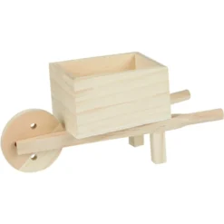 Wooden Wheel Barrow Blossom Kit