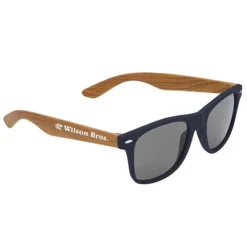 Wood Grain Beach Sunglasses - Sides