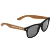Wood Grain Beach Sunglasses - Sides - 24 hr