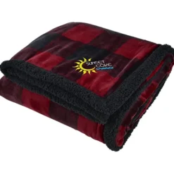 Woodland Plaid Throw Blanket