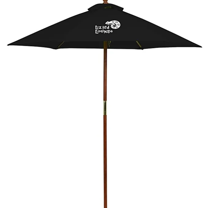 Wood Market Umbrella - 7 feet