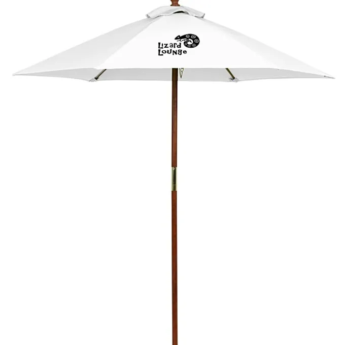Wood Market Umbrella - 7 feet