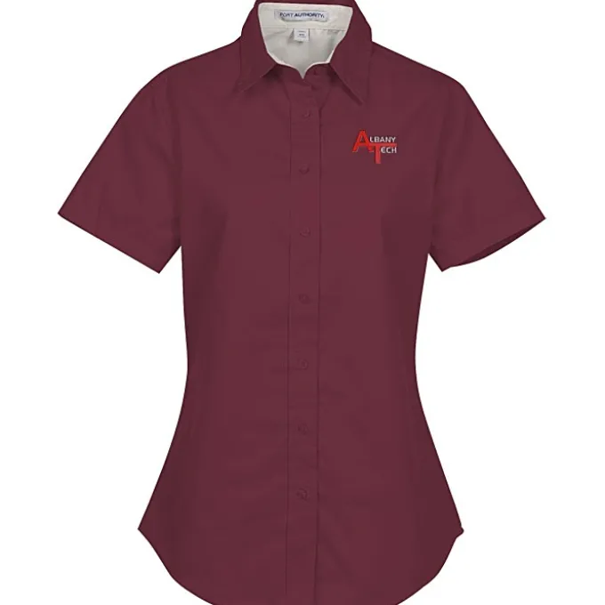 Workplace Easy Care SS Twill Shirt - Ladies' - 24 hr
