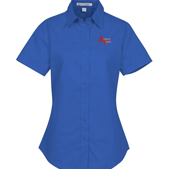 Workplace Easy Care SS Twill Shirt - Ladies'