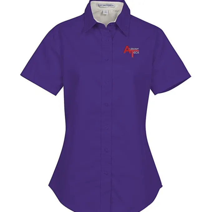 Workplace Easy Care SS Twill Shirt - Ladies'