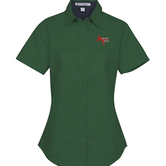 Workplace Easy Care SS Twill Shirt - Ladies'