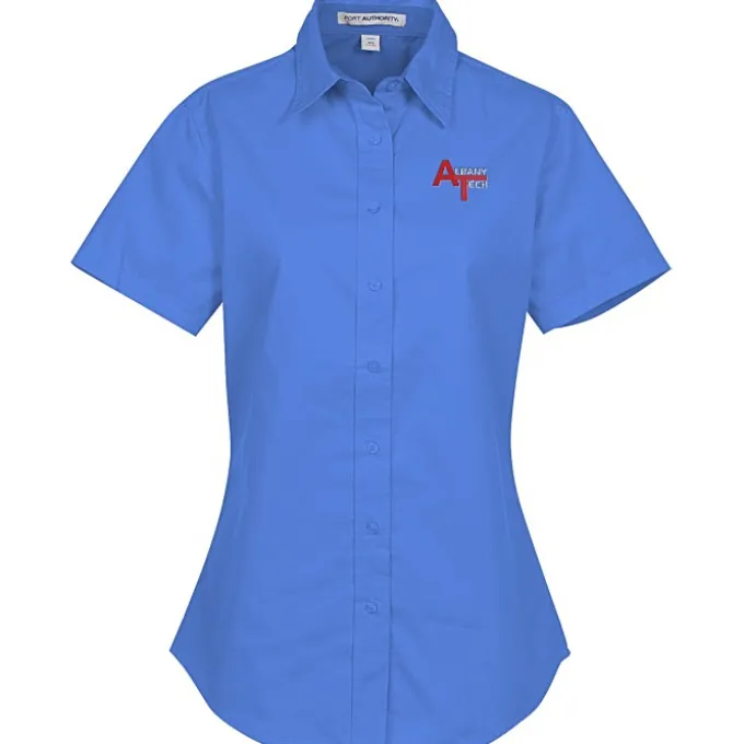 Workplace Easy Care SS Twill Shirt - Ladies'