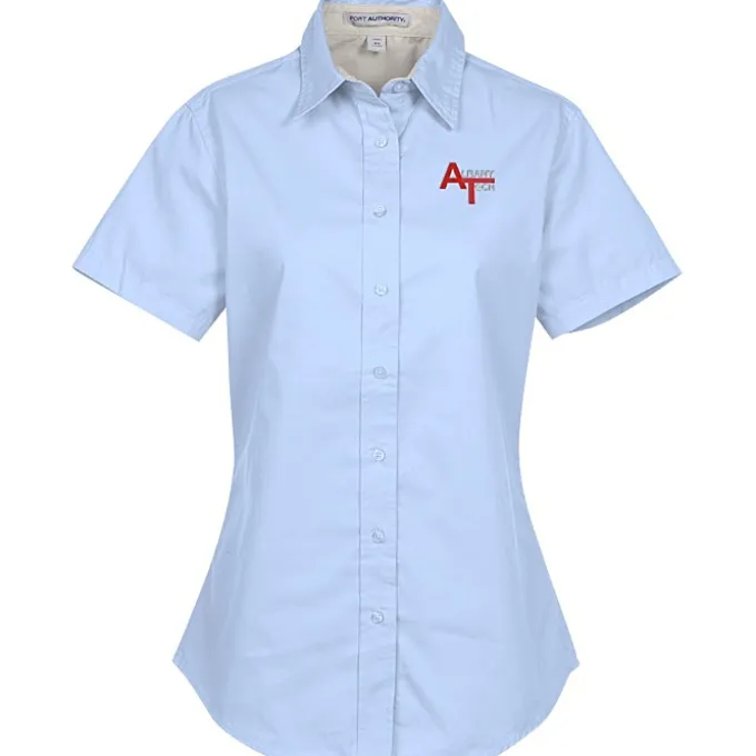 Workplace Easy Care SS Twill Shirt - Ladies'