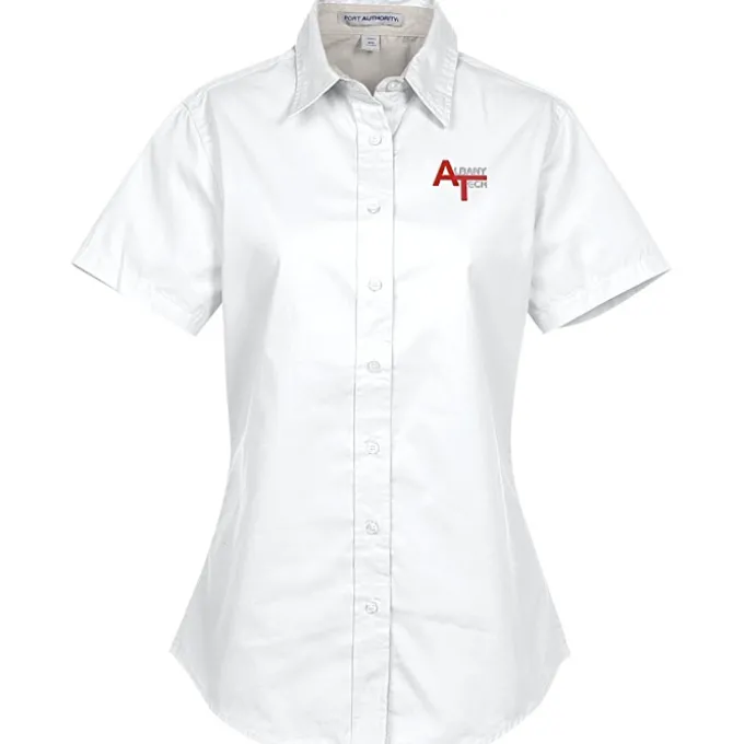 Workplace Easy Care SS Twill Shirt - Ladies'