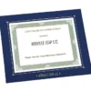 Wrapped Edge Certificate Frame - 8 inches x 10 inches