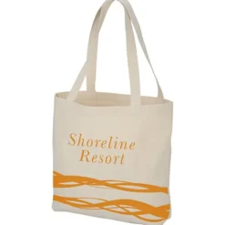 Wren 10-ounce Cotton Gusseted Tote - 13 inches x 16 inches