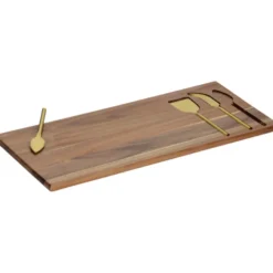 Wright 4-Piece Acacia Wood Serving Set