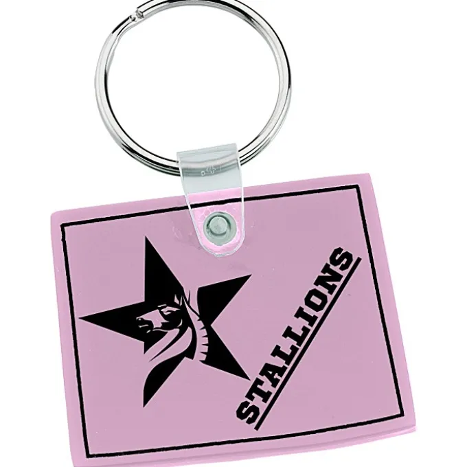 Wyoming Soft Keychain - Opaque