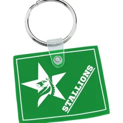 Wyoming Soft Keychain - Opaque