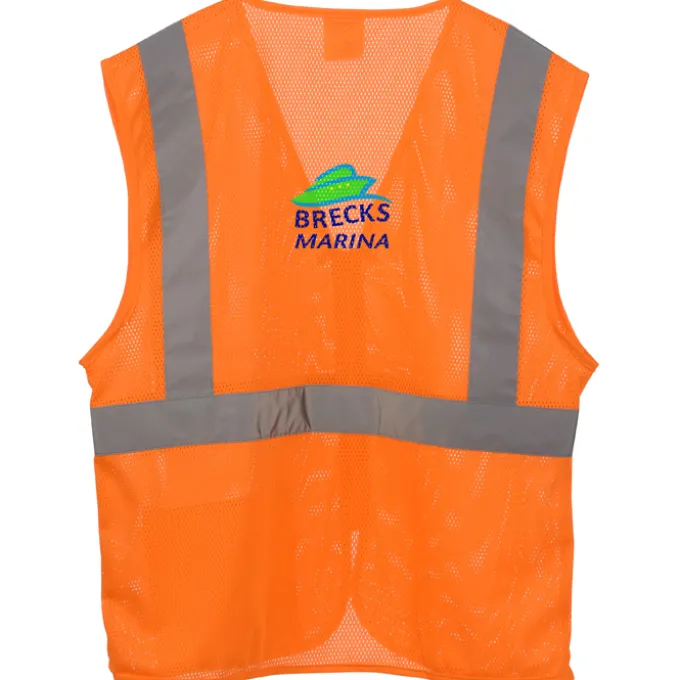 Xtreme Visibility Reflective Zip Mesh Vest