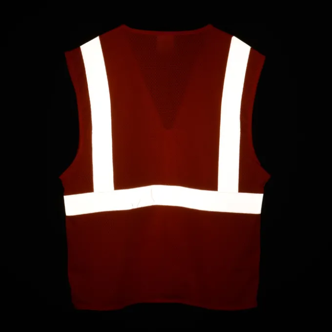 Xtreme Visibility Reflective Zip Mesh Vest