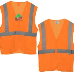 Xtreme Visibility Reflective Zip Mesh Vest