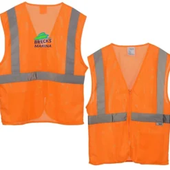 Xtreme Visibility Reflective Zip Mesh Vest