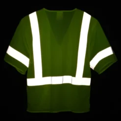 Xtreme Visibility Short Sleeve Zip Vest