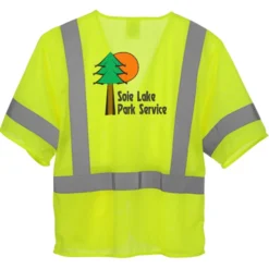 Xtreme Visibility Short Sleeve Zip Vest