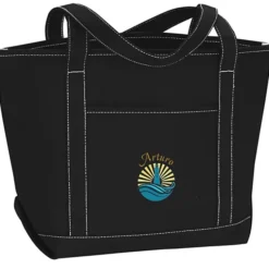 Yacht Tote - 13 inches x 20 inches - Embroidered
