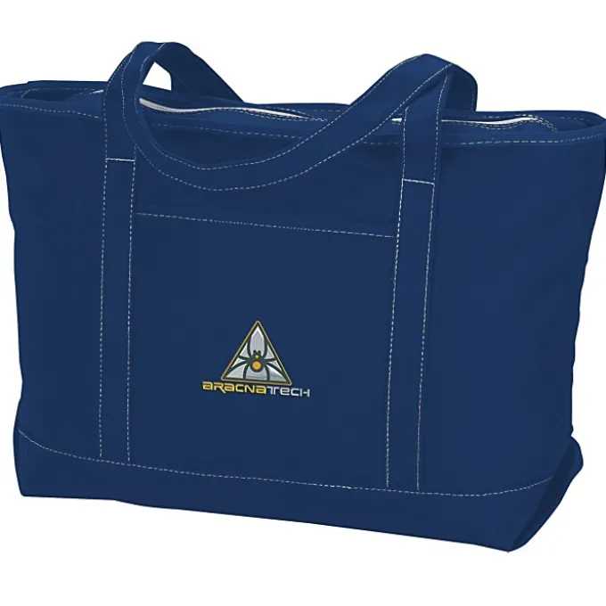 Yacht Tote - 14 inches x 24 inches - Embroidered
