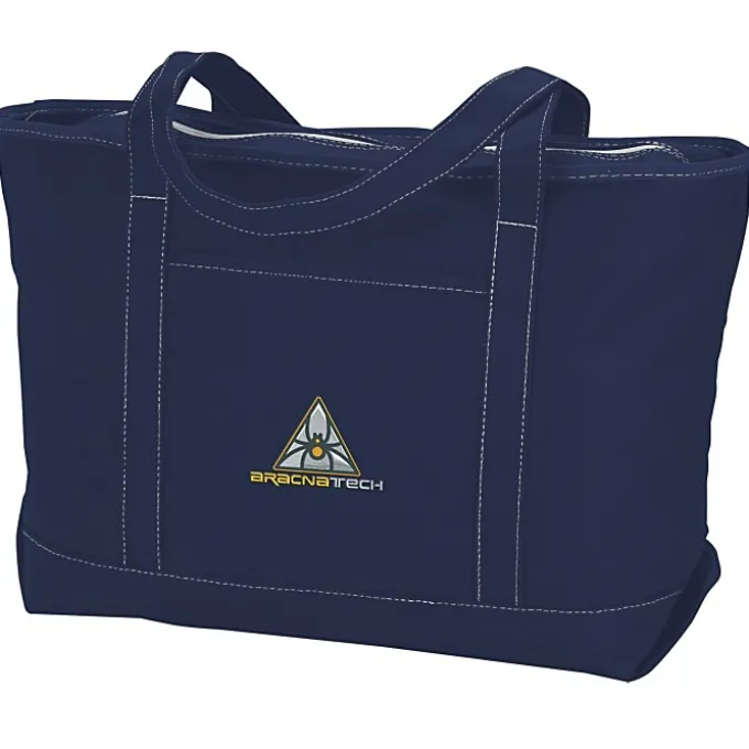 Yacht Tote - 14 inches x 24 inches - Embroidered