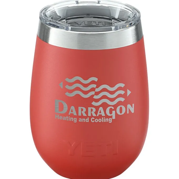 YETI Rambler Vacuum Wine Tumbler with DuraSip Ceramic Lining - 10 oz.