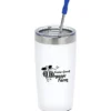 Yowie Vacuum Tumbler with Stainless Straw Set - 18 oz - Powder Coat