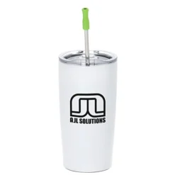 Yowie Vacuum Tumbler with Stainless Straw Set - 18 oz