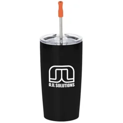 Yowie Vacuum Tumbler with Stainless Straw Set - 18 oz